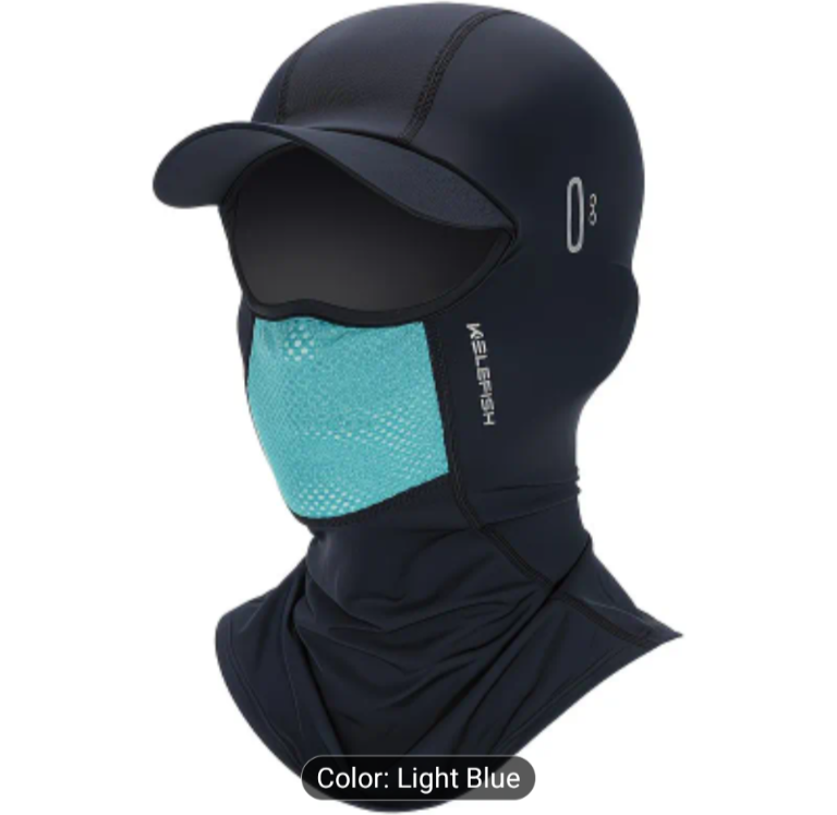 Balaclava full scarf face mask with hood